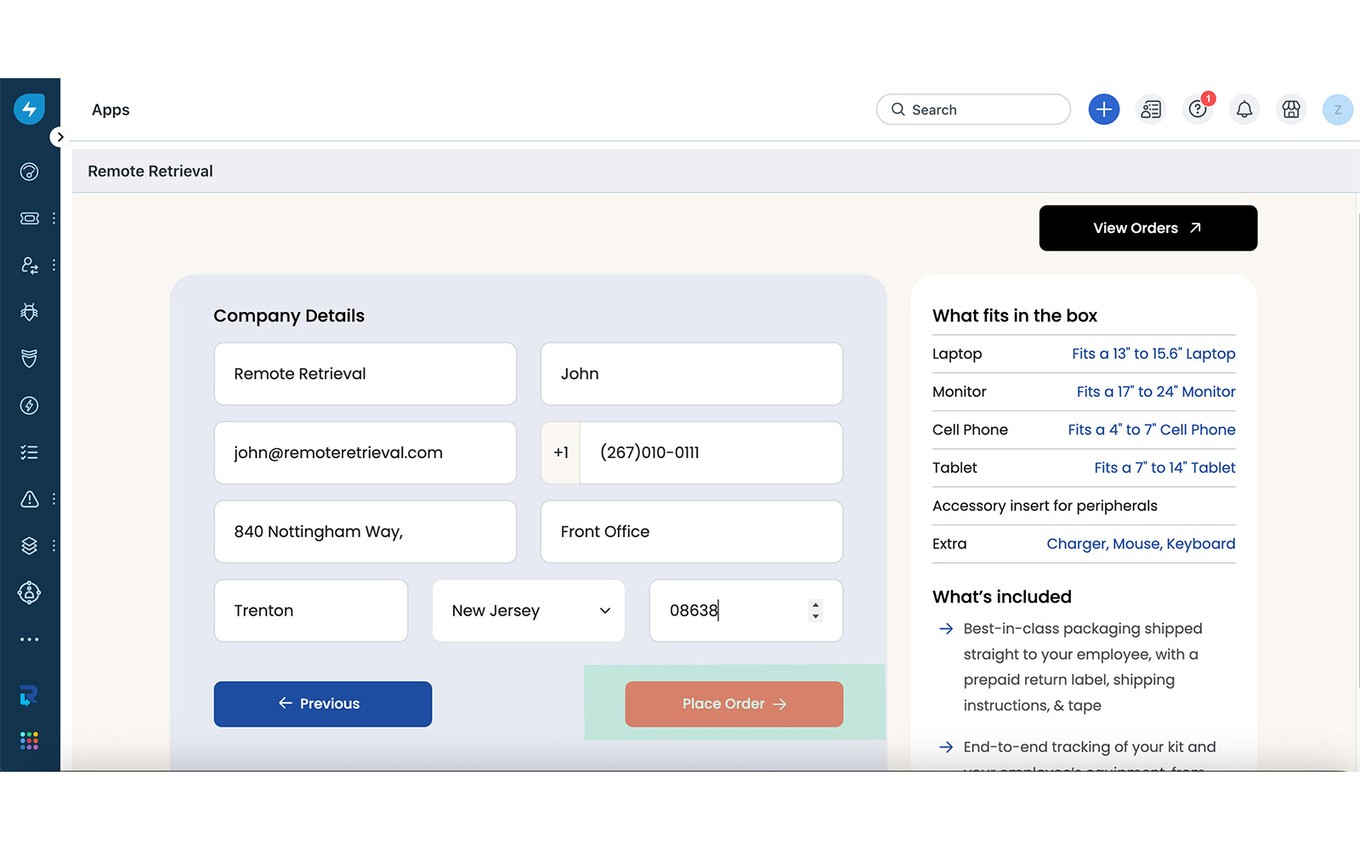 App screenshot submitted by the app developer that showcases
                the app's key features.