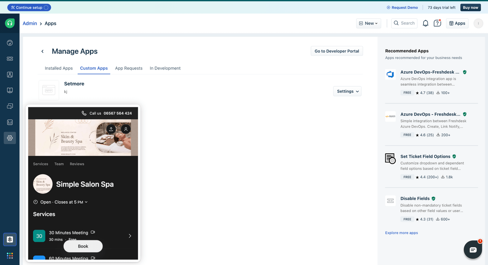 App screenshot submitted by the app developer that showcases
                the app's key features.