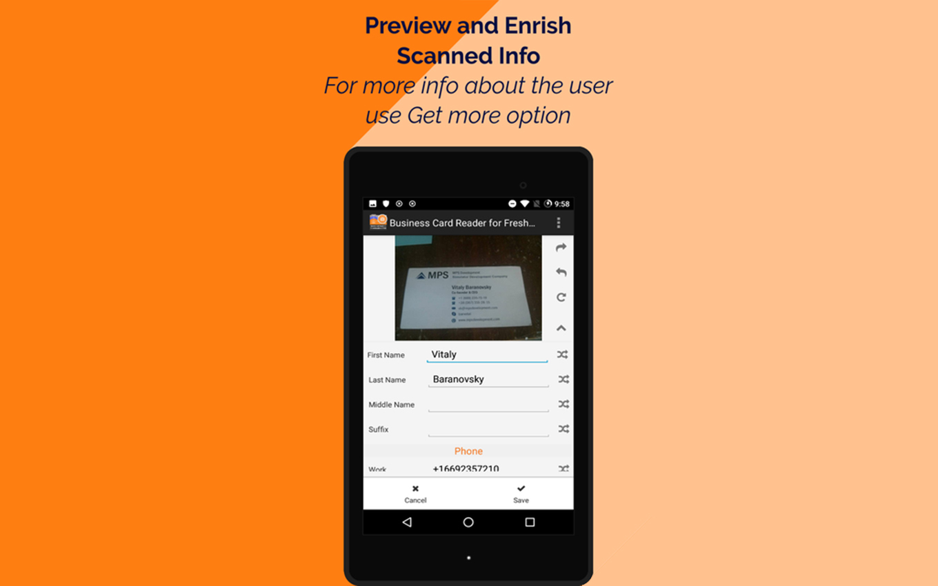 App screenshot submitted by the app developer that showcases
                the app's key features.