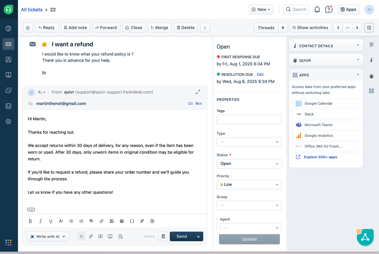 App screenshot submitted by the app developer that showcases
                the app's key features.